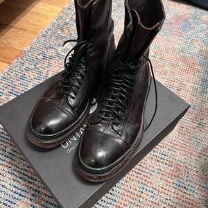 Elegant Dark Brown Leather Boots - Untamed Street